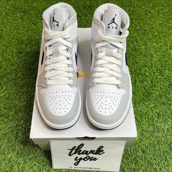 Air Jordan 1 Mid ‘Grey Fog ’ - Picture 4 of 7